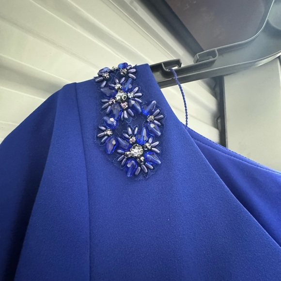 Adrianna Papell Royal Blue Formal Dress – Size 18W – New With Tags - Picture 6 of 10